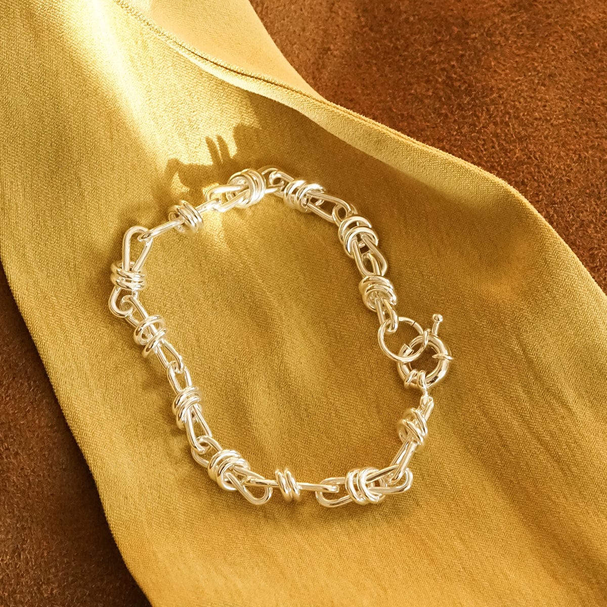 Polly Knot Bracelet - Silver